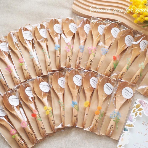 オーダー確認❤️ハンドメイドスプーン　名入れ　wedding プレゼント Christofle クリストフル ペア スプーン スウィートネス シルバー