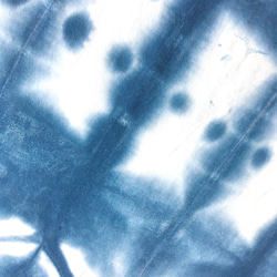 TシャツLサイズ 夏 藍染 絞り手染め no.11 カジュアル オリジナル メンズ レディス　ギフト プレゼント 4枚目の画像