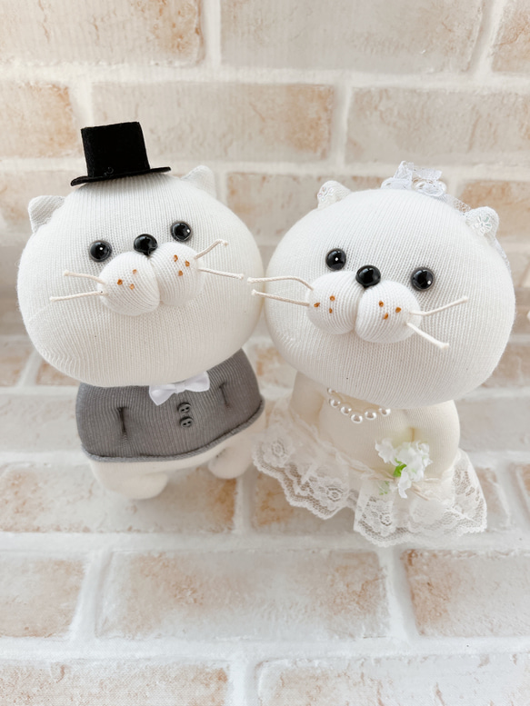 ハンドメイド オーダー受付ページ ♡むぎゅむぎゅねこちゃん