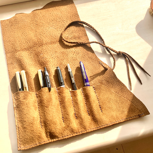 オンボロ風のレザーカトラリーケース その他キッチン小物 JISON 通販