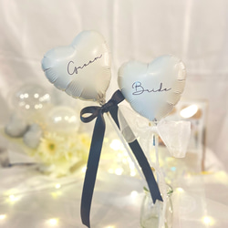 watercolorウェディングフォトプロップス12本セット☆結婚式