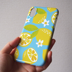 [促銷/每種顏色限購 1 件] 檸檬圖案 iPhone6/6s/X/XS 塑料保護殼 第2張的照片