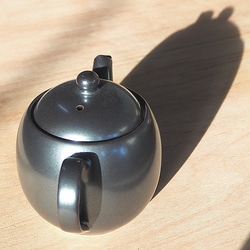 訳あり】割れない ほがらか急須 朱色 （前ステンレス網タイプ