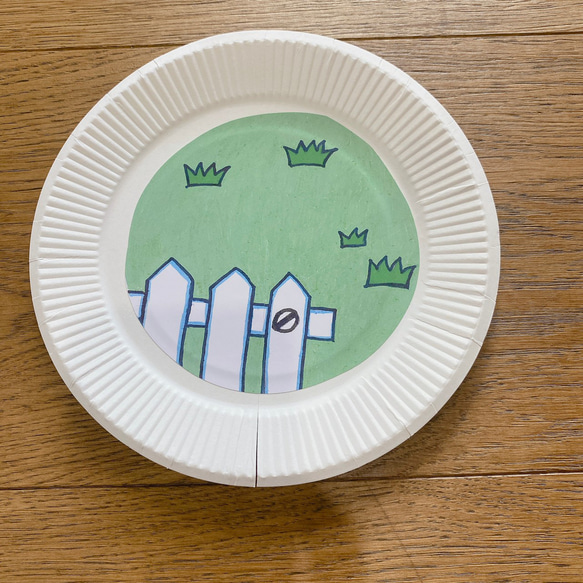 ぴんぽーん 紙皿シアター 動物 クイズ 0〜3歳向け 5枚目の画像