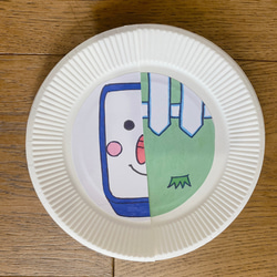 ぴんぽーん 紙皿シアター 動物 クイズ 0〜3歳向け 4枚目の画像