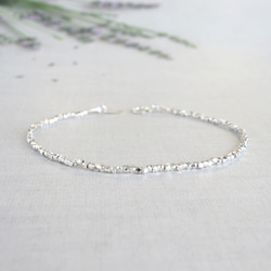 Karen Silver 1連 ブレスレット(1.5mm) *カレンシルバー