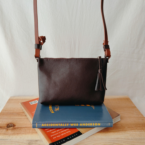 シュリンク】BASICショルダーバッグ（シンプル/コンパクト/メンズ