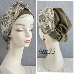 ミナペルホネン ターバン petal fence ヘアターバン - minä perhonen