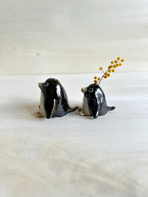 ペンギンカップル 2枚目の画像