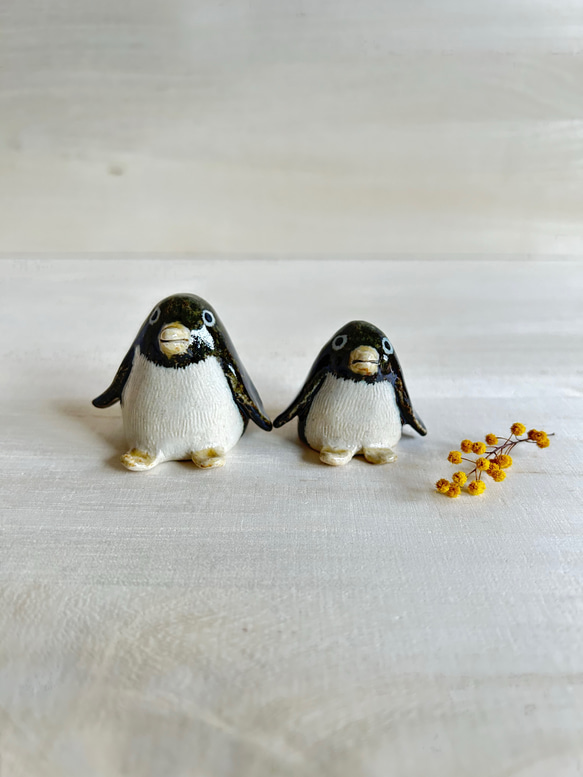 ペンギンカップル 3枚目の画像