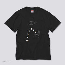 「Washlet」コットンTシャツ/送料込み 1枚目の画像
