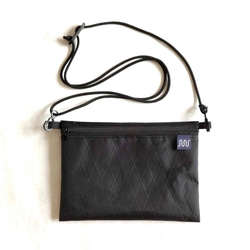 コード用ショルダーパッド 肩パッド X-Pac ブラック サコッシュ用