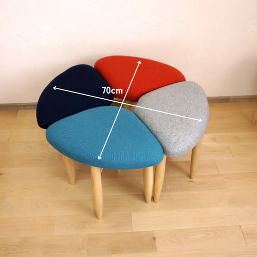 現品限り】1／4クォータースツール 各色 椅子（チェアー）・スツール