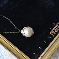 棉花項鍊（法國古董巴洛克棉珍珠） 第6張的照片