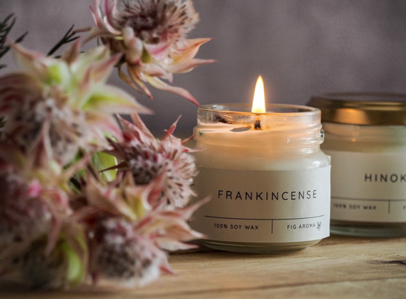 13種類の天然アロマの贅沢ソイキャンドル 2枚目の画像