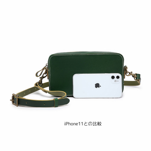 ショルダーバッグ ミニショルダー 本革 牛革 ヌメ革 高級 上品