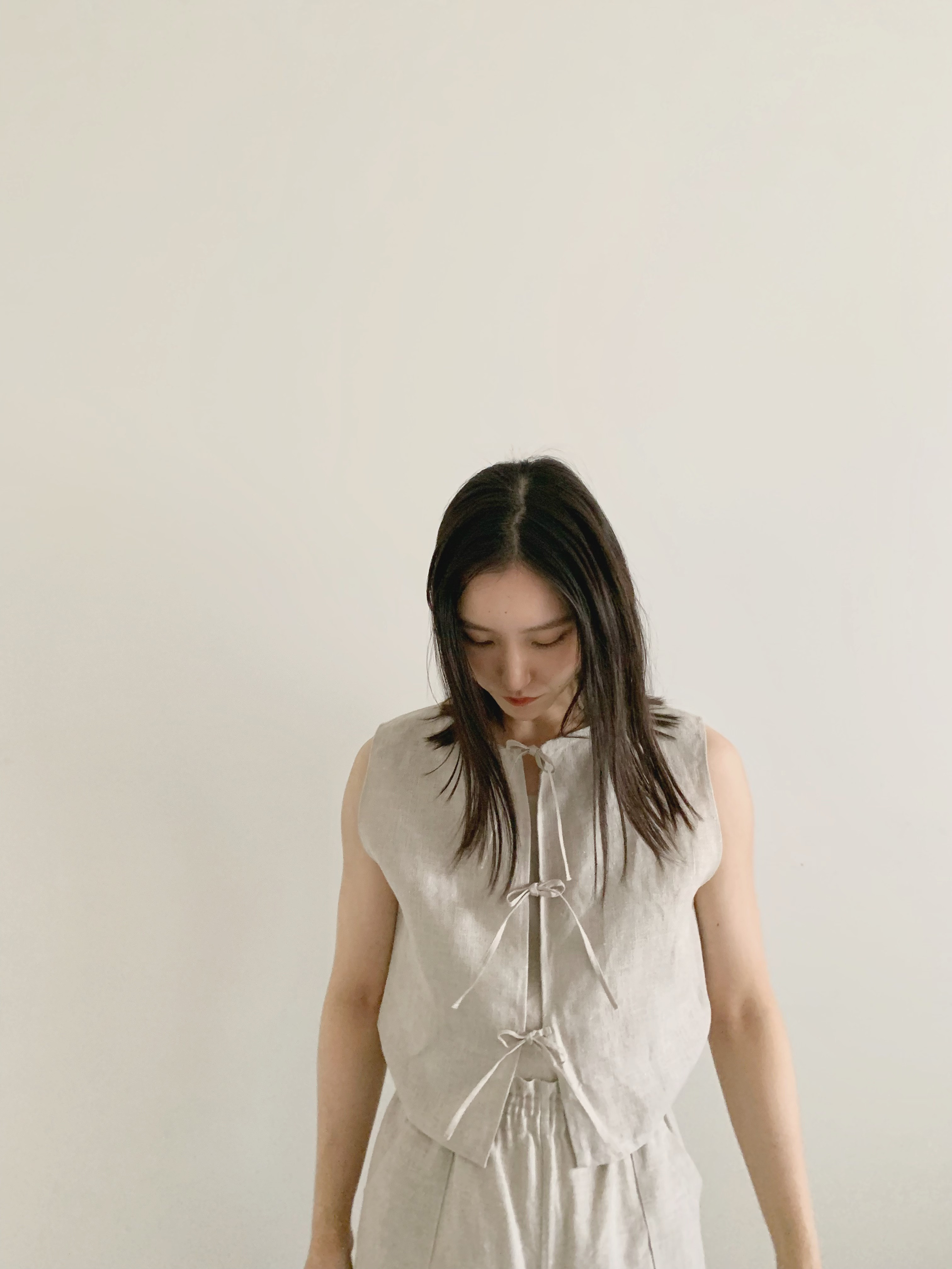 ヨーロッパリネンのベスト