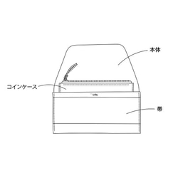 [訂製產品] 帶角撐長錢包/顏色訂購 第7張的照片