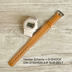 hender scheme × G-SHOCK 専用/サブベルト エンダースキーマ ジーショック DW6900 1枚目の画像