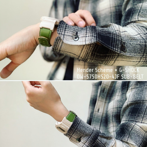 受注製作 hender scheme × G-SHOCK 専用/サブベルト エンダー 受注製作 hender scheme × G-SHOCK 専用/サブベルト エンダー