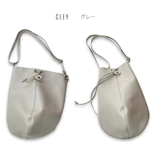 PUL】シルエットが美しいドロップ型ショルダーバッグ 上質