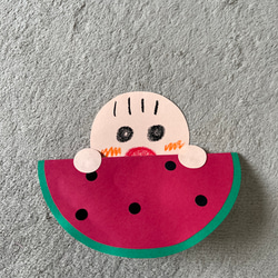 スイカ　バッグ　製作キット　壁面飾り　夏　保育　高齢者　クラフト Amazon.co.jp: スイカバッグ 製作キット 工作 壁面飾り 夏 保育 高齢者