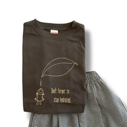 Tシャツ「水分補給を忘れずに」３カラー 6枚目の画像