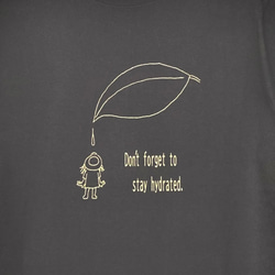 Tシャツ「水分補給を忘れずに」３カラー 9枚目の画像