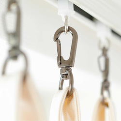 自然素材 綿 コットン100％カーテン モダンストライプ「レインアイボリー」カーテン ナチュラルカーテン 17枚目の画像