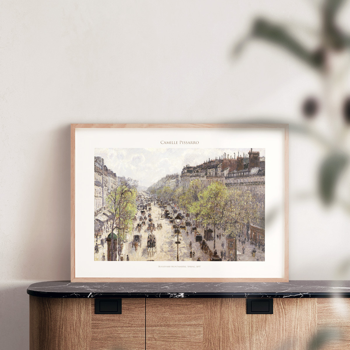 ムルロー・パリ　アート展ポスター『カミーユ・ブライアン』リトグラフ 0422C ムルロー・パリ アート展ポスター『カミーユ・ブライアン