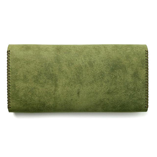 ☆ラッピング無料プエブロレザー長財布 [オリーブ] / Long Wallet III