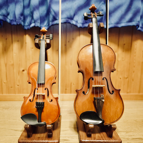 アンティーク年代不明　800刻印 金属製バイオリンとスタンドセット アンティーク年代不明 800刻印 金属製バイオリンとスタンドセット