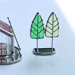 シーグラス アート ブルームーン 月 フラワー 立体・オブジェ