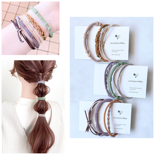 Sサイズ 本革 マジェステ / レザー ヘアアクセサリー かんざし