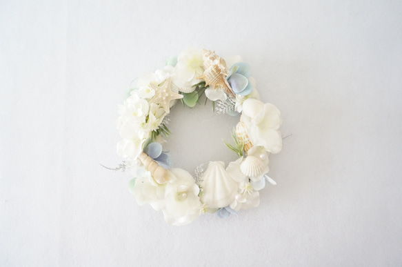 ヒトデとフラワーのサマーリース〜白い風〜 1枚目の画像