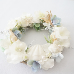 ヒトデとフラワーのサマーリース〜白い風〜 3枚目の画像