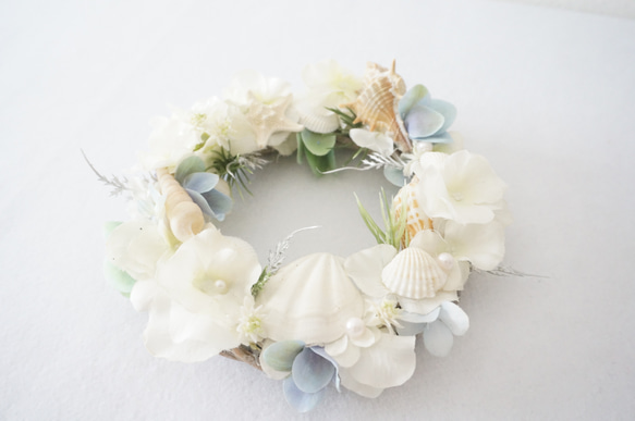 ヒトデとフラワーのサマーリース〜白い風〜 3枚目の画像