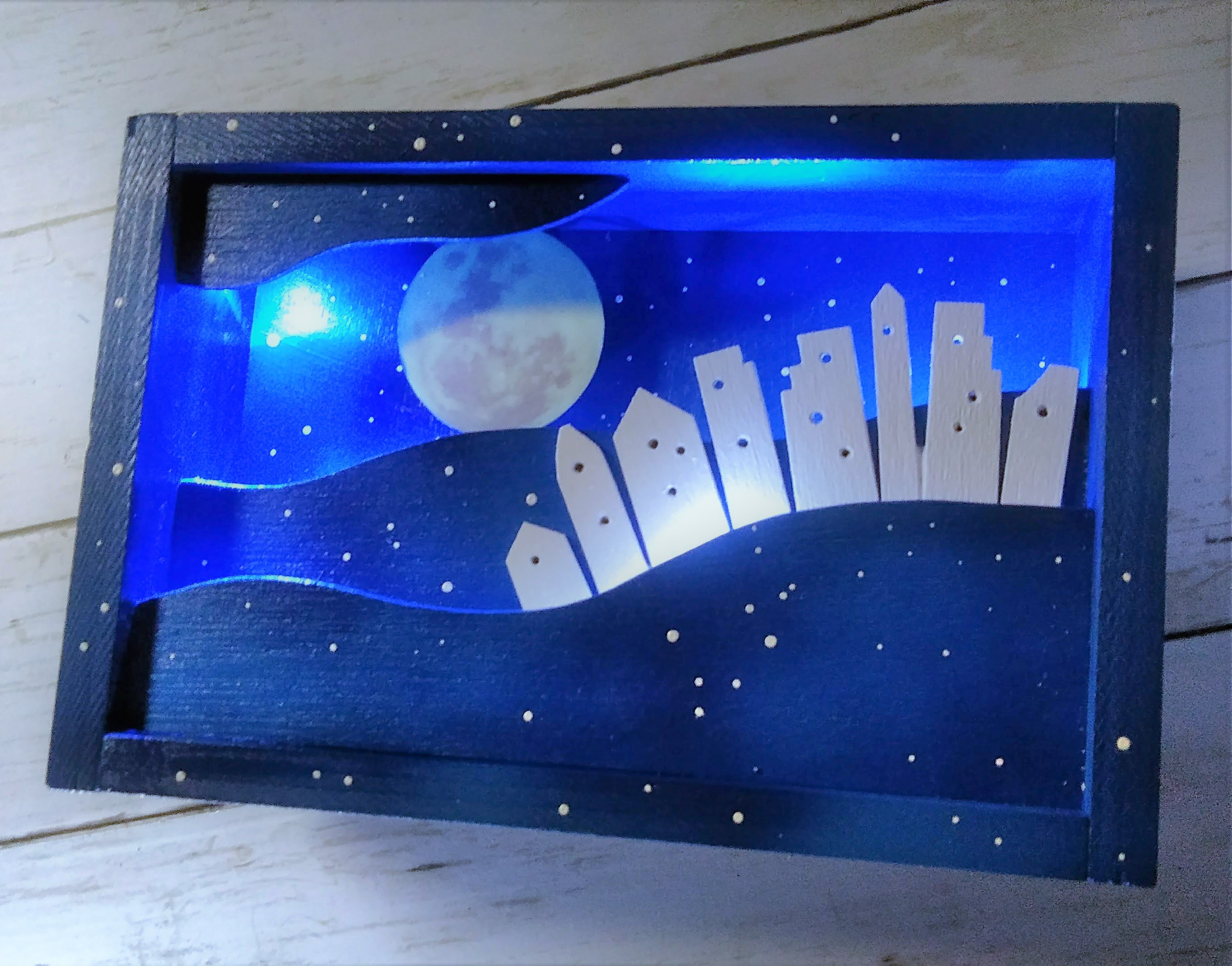 ★再制作できます★満月が光ります(蓄光)～COO-COO