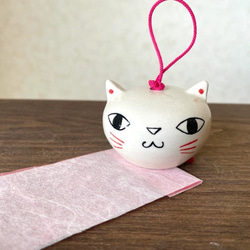 【belle_bordureさまご注文品】ねこけしと風鈴 3枚目の画像