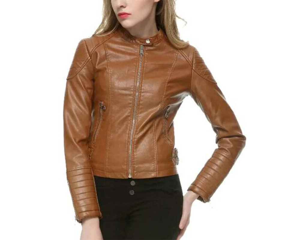 羊革ジャン（横袖裏地付き）Sheep Leather Jacket (Horizontal Sleeve Lining)