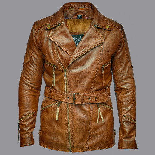 羊革・フロントポケット4つ付いた羊革ジャケット Sheep Leather 羊革・フロントポケット4つ付いた羊革ジャケット Sheep Leather