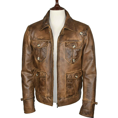 羊革アンティークワックスジャケット Sheep Leather Antique Waxed Jacket