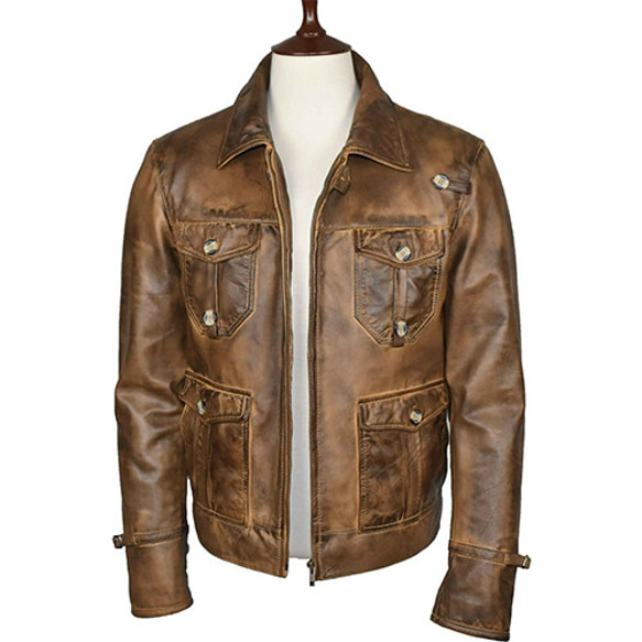 羊革ワックスジャケット（フロントポケット4つ付き） Sheep Leather 