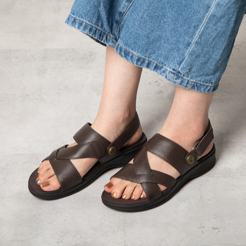 【まとめ購入で値下有】 creema レザーサンダル 1416552500d655f362e49d1571d0ab