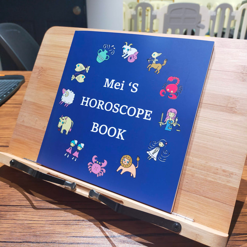 名入れ〕ホロスコープ解説BOOK＿惑星×12星座＿A4スクエア60ページ ZINE