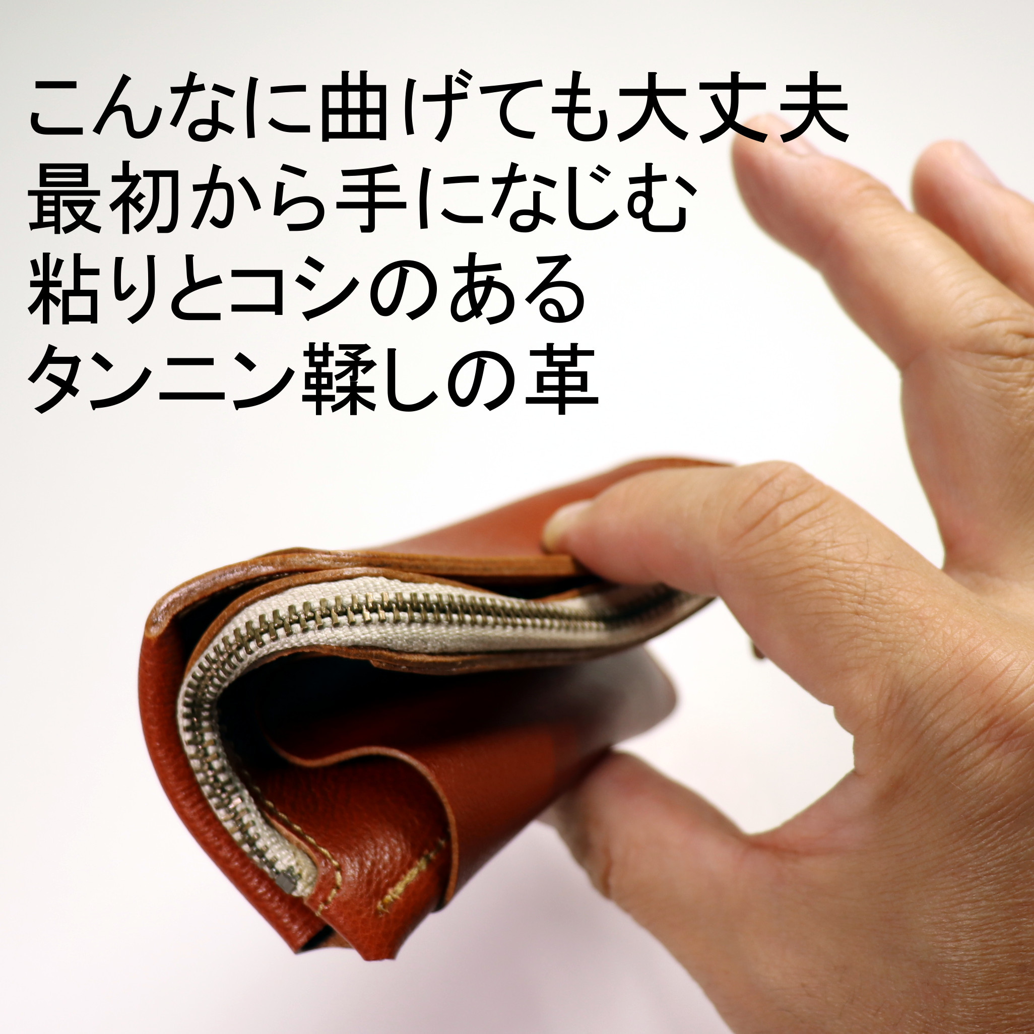 コインが取り出し易い二つ折り財布(黄/茶/赤/エンジ/緑/紺/黒)