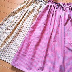 Creema限定選べる夏の福袋☆「フレンチＴシャツＭ」＋「ギャザースカート　フリー」 10枚目の画像