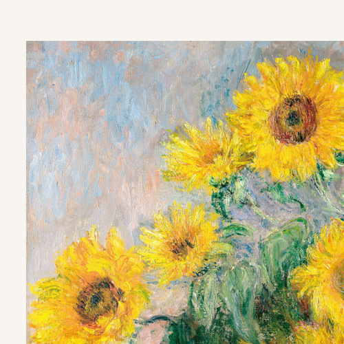 ひまわり アートポスター 花 植物 夏 名画 絵画 風景画 ポスター