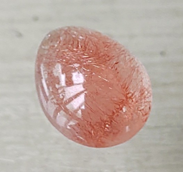 苺のしずく＊strawberry quartz K10 ring 14枚目の画像