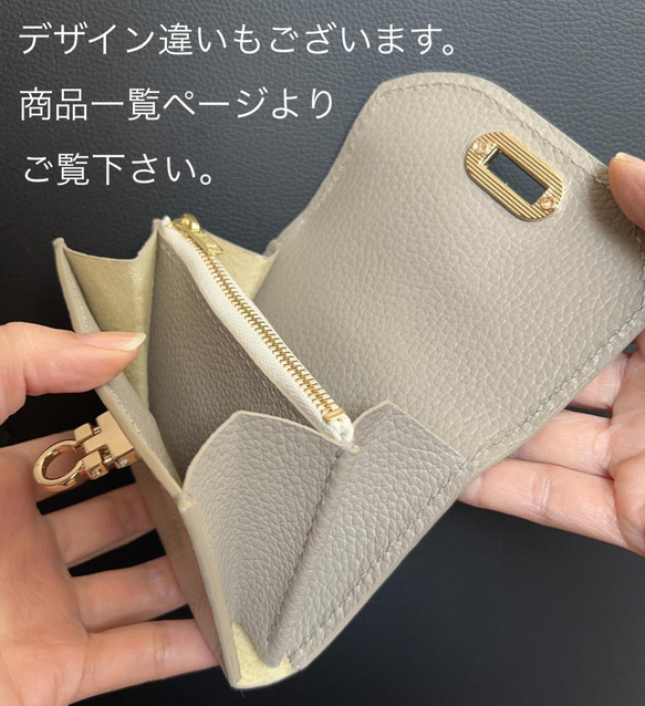 【牛革】★サイズ感・使い勝手抜群なミニ財布★ 革　財布　ミニウォレット　コンパクト　小さめ　小さい財布　 5枚目の画像